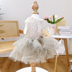 New Design Explosive Models Personalized Pet Costume Summer Queens Wedding Dress Dogs Fashion Party Lace Dress Dog <b>Clothes</b> - Product Image 6