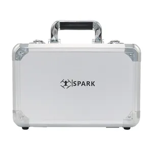 Custom Protective Silk Screen Hard Aluminum Case With Customized Foam For Drone/ Dji Spark