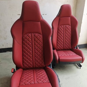 Asientos Deportivos de Cuero para Audi A3 <span class=keywords><strong>S3</strong></span> RS3 A4 S4 RS4 Avant Allroad Sportback 8P 8V 8Y B6 B7 B8 B9 - Product Image 1