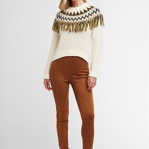 Pulls à franges de Noël pour femmes de haute qualité avec logo personnalisé, pulls en tricot pour femmes pour l'hiver - Product Image 3