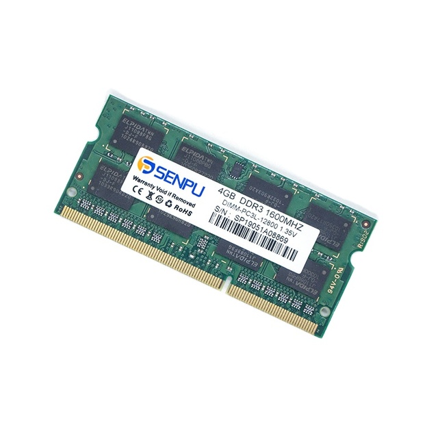 Hot Sale High Performance Stable Durable Laptop Memory Module 4GB 8GB  DDR3 Ram1.35V 1.5v