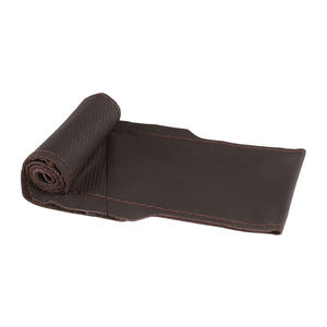 Housse de volant brillant sport Tesla modèle 3 <span class=keywords><strong>Logo</strong></span> housse de volant universel cousu à la main en cuir personnalisé pour Honda pour <span class=keywords><strong>Vw</strong></span> - Product Image 6