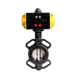 Válvula de Mariposa de Control de Aire de Acción Simple con Sello Suave COVNA PN16 DN65 - Product Image 4
