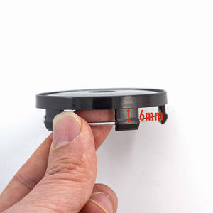 Insigne de sport Logo 60mm Enjoliveur de roue pour <span class=keywords><strong>Toyota</strong></span> Honda Enjoliveurs de roue de voiture avec jante Enjoliveur de sport Emblème Accessoires de style - Product Image 5