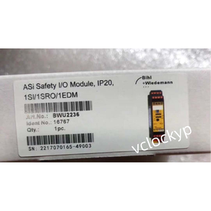 บิล+วีเดอแมนน์ BWU2236 AS-i โมดูลเอาท์พุตรีเลย์ความปลอดภัยที่ใช้แล้ว - Product Image 3