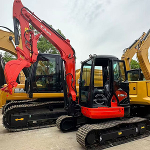 Mini Excavadora de 5 Toneladas de Buena Calidad en Venta, Excavadora Usada KX155-3 de Segunda Mano Fabricada en Japón, 5 Toneladas kx155-5 KX155 KX165 - Product Image 1