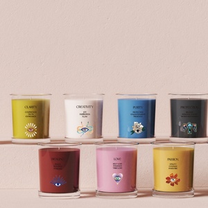 Bougie aromathérapeutique en cire de soja de luxe avec des ingrédients naturels, <span class=keywords><strong>service</strong></span> de personnalisation de la marque pour les commandes en gros - Product Image 4