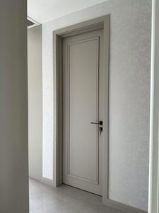 ประตูไม้สีทึบกันเสียงครบชุดประตูห้องนอน - Product Image 4