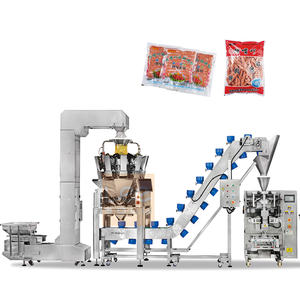 Máquina Automática Eléctrica para Envasar en Bolsas con Sellado Trasero, para Papas Fritas Congeladas, Samosas, Albóndigas, Siomai y Dumplings - Product Image 1