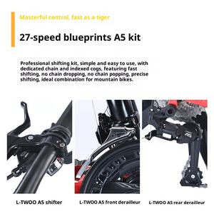 Bicicleta de Nieve con Frenos de Disco, Llantas Grandes de Acero, Velocidad Variable, <span class=keywords><strong>Doble</strong></span> Amortiguación, Ancha y Gruesa, Todoterreno, para Adultos, Hombres y Mujeres, con Llantas Gruesas - Product Image 4