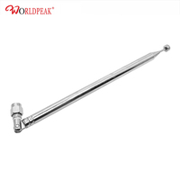 Fabriek Radio Staaf Antenne Telescopische Antenne Sma Mannelijke Connector Radio Zweep Vouwantenne Voor Tv Am Fm Radio Stereo Ontvanger