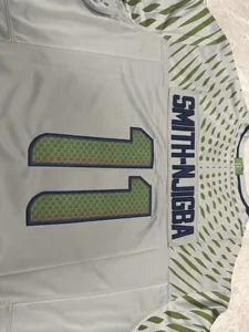 <span class=keywords><strong>Maillot</strong></span> de football style Super Bowl LX # 12 Tom Brady # 10 Drake Maye # 8 Stefon Diggs # 0 Christian Gonzalez Patriots Seahawks - Product Image 4