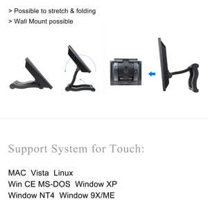Monitor Táctil Resistivo FEELWORLD FW1042AHT de 10.4 Pulgadas, 4 Cables, 4:3, Nueva Interfaz <span class=keywords><strong>USB</strong></span>, Control Industrial, Enseñanza, Servicio OEM - Product Image 4