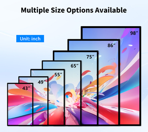 Écran Publicitaire LCD sur Pied pour Magasin Lecteur Vidéo Haut-Parleur Intégré avec Wifi/Bluetooth Affichage Numérique Intérieur pour Vitrine - Product Image 3