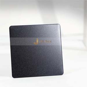 Placa de Acero Inoxidable LL202, Acabado Espejo Negro Cepillado Mate, Acabado Arenado, Oro Rosa, Oro Champán, Plegado y Corte - Product Image 2