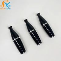 Flacon pulvérisateur à pompe en plastique de 30 ml pour sérum de soin de la peau, masque facial, crème pour le visage, lotion, couleurs personnalisées, fermeture à pression pratique