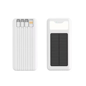 <span class=keywords><strong>Batterie</strong></span> <span class=keywords><strong>Externe</strong></span> <span class=keywords><strong>Solaire</strong></span> 10000mAh à 50000mAh avec Câbles Intégrés, Chargeur Portable, <span class=keywords><strong>Batterie</strong></span> <span class=keywords><strong>Externe</strong></span>, Lampe LED d'Urgence, Powerbank pour le Camping - Product Image 6