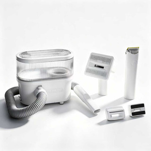 Kit de toilettage pour animaux de compagnie, tondeuse à poils pour chiens et chats, 5 en 1, multifonctionnel, faible bruit, kit de toilettage électrique pour chiens et chats à poils longs - Product Image 1