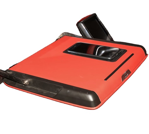 Commercial Vehicle Middle Row Smart Table Board PVC Backrest with Touch Screen Square Commercial Vehicle Smart Table