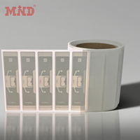 Autocollant Rfid en mousse Dogbone soutenu Maraton Sports Timing Tag Alternative UHF RFID Tag Wet Inlay White Printable Label Tags