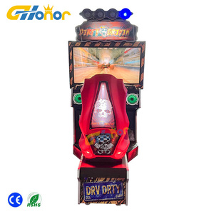 Machine de jeu d'arcade à pièces de monnaie, Machine de jeu de conduite sale, simulateur de voiture vidéo 3d, Machine de jeu de course - Product Image 2