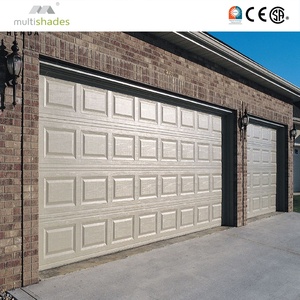 Porte de <span class=keywords><strong>garage</strong></span> en aluminium anti-ouragan MULTISHADES avec haute résistance au vent et rails renforcés pour les zones côtières - Product Image 1