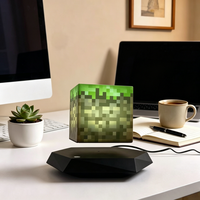 Veilleuse LED cube à lévitation magnétique Novelty Tech, cadeau créatif pour bureau de jeu, maison, chambre