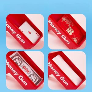 YSJ Chenghai Venda Quente Brinquedos Partido Elétrica Notas Shooter Canhão Plástico Dinheiro Spray Gun - Product Image 4