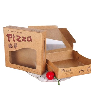 Cajas de papel de cartón delicadas reciclables de gran oferta para <span class=keywords><strong>pizza</strong></span> - Product Image 4