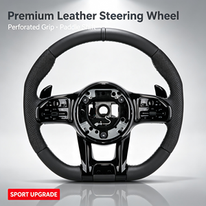 Passend für Mercedes Lederlenkrad für C200/C180/B180/S-Klasse/CLS/<span class=keywords><strong>G</strong></span>-Klasse und Weitere Mercedes-Benz Modelle - Product Image 1