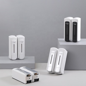 <span class=keywords><strong>Dispensador</strong></span> de jabón de ducha para baño, dosificador de <span class=keywords><strong>gel</strong></span> para ducha <span class=keywords><strong>y</strong></span> baño, Bomba montada en la pared, 400ml, OEM - Product Image 2
