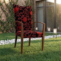 Fauteuil d'hôtel moderne rembourré QL888F
