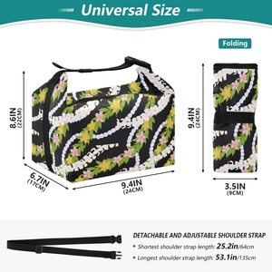 Customized Hawaii Print Durable Waterproof Kids Lunch <b>Box</b> Insulated Soft Bag <b>Cooler</b> School Portable Lunch Bag - Product Image 3