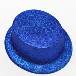 <span class=keywords><strong>2022</strong></span> gran oferta multicolor carnaval Mardi Gras fiesta brillo sombrero plástico sombrero de copa - Product Image 4