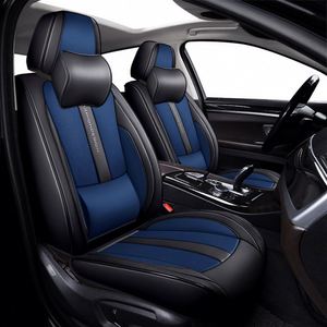 Housse de siège de voiture en cuir de luxe personnalisée EKR Wholesale, ensemble universel pour Toyota RAV4 Corolla BYD Racing Sports Car Interior - Product Image 5
