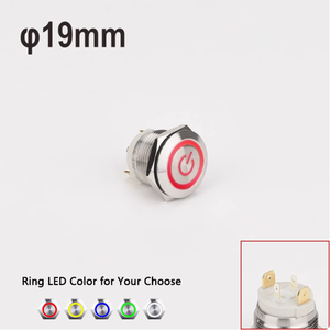 20 mét 22 Mét <span class=keywords><strong>IP67</strong></span> mức độ Cấu trúc điện tử max Điện áp 220V 20A không thấm nước kim loại trình chuyển đổi LED ánh sáng công tắc nguồn - Product Image 5