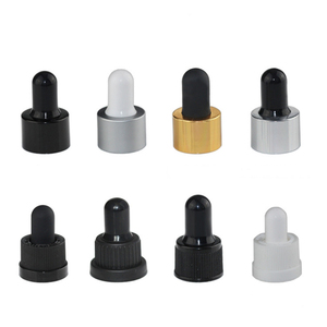Bouteille d'huile essentielle de 10ml Récipient cosmétique compte-gouttes en verre dépoli ambré avec <span class=keywords><strong>insert</strong></span> et bouchon inviolable - Product Image 5