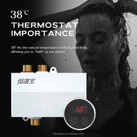 Válvula Mezcladora Termostática Digital Inteligente de Latón de Alta Calidad OEM ODM para Ducha con Caja de Control y Pantalla, Suministro Profesional B2B