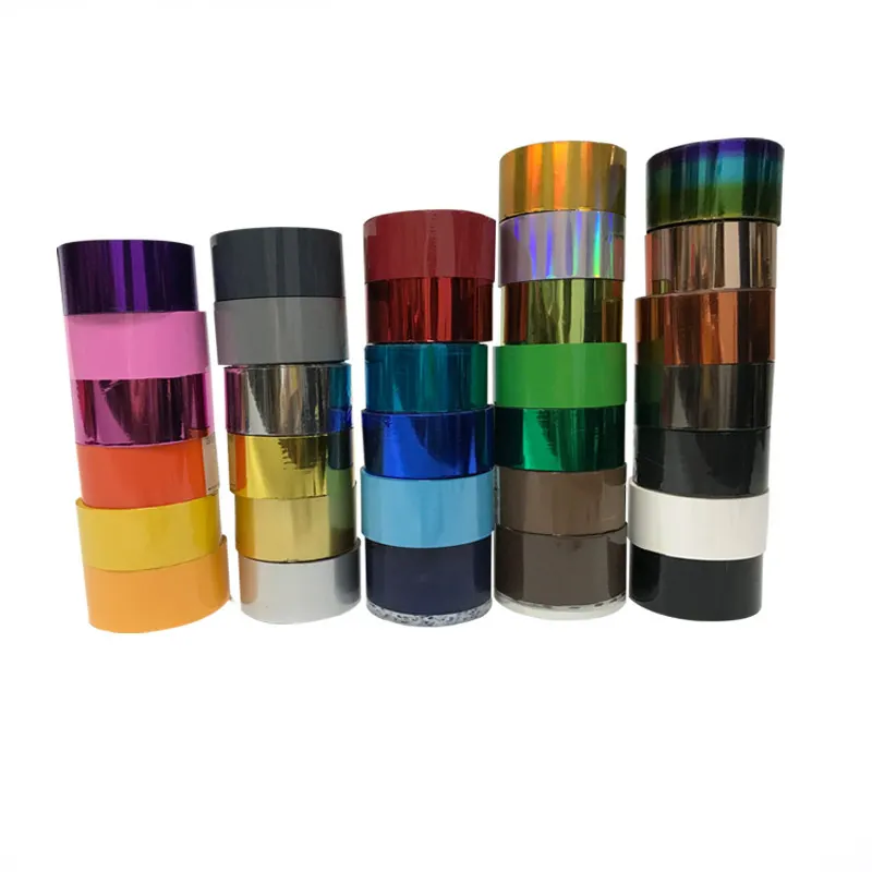 Lámina de estampado en caliente para ps, holograma láser de varios colores, rollos de papel de aluminio holográfico