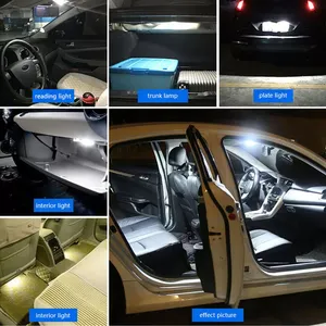 Super Bright Car W5W T10 Led Light Bulbs 194 168 3030 3SMD 12V White Canbus Auto T10 Led Strobe Interior Clearance T10 Lamps