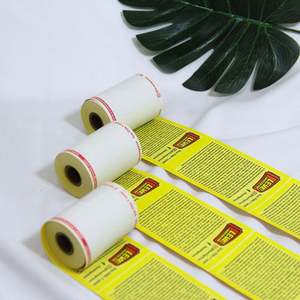 Rouleau d'étiquettes autocollantes thermiques couleur 58*50mm, 58*40mm, 60*40mm pour imprimante thermique - Product Image 3