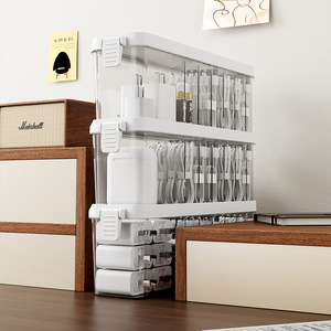 Caja de Almacenamiento de Cables y Líneas de Datos de Plástico con Envío Gratuito, Diseño de Múltiples Compartimentos, Estilo Simple, Funciones de Depuración - Product Image 3