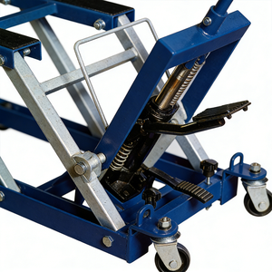 Cric de levage de pied de <span class=keywords><strong>moto</strong></span> 1500lbs, outils de levage d'<span class=keywords><strong>atelier</strong></span> de Table de cric de plancher - Product Image 6