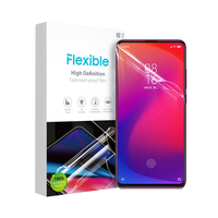 Protection d'écran HD souple transparente anti-rayures pour animaux de compagnie, 20/50 pièces dans 1 boîte, films en hydrogel TPU pour Apple Huawei Watch et téléphones mobiles