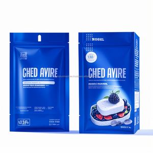 Pochette sur support en papier d'aluminium mat anti-humidité et odeur avec logo personnalisé pour l'emballage de gommage corporel sac en plastique sac de qualité alimentaire - Product Image 6