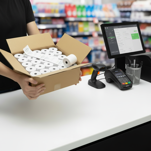 Papel Térmico para Cajas Registradoras POS de 57 mm, 48-80 g/m², Suministro Directo del Fabricante, Rollo de Papel Térmico para Cajeros Automáticos de 80 mm, Gama Completa de Modelos - Product Image 2