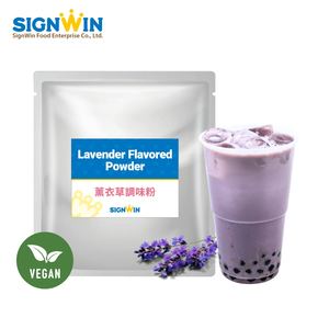 Consistent in quality easy to prepare lavender flavored <b>powder</b> smooth and creamy <b>texture</b> for making milk tea - Product Image 1