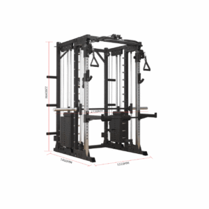 Hot Selling Unisex Cable Trainer Multi-Functional Power <strong>Squat</strong> Rack <strong>Cage</strong> for Indoor Home Strength Training Steel Custom - Product Image 6