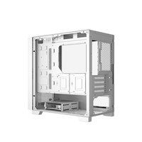 C3 D310 Mini Gamer PC Case New ATX Computer Desktop Gaming Case Micro ATX Motherboard Support Aluminum Glass Side Elegant Tower