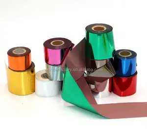 Nouveau Design Arc-En-Ciel Rouleau Estampage À Chaud Couleur Feuille